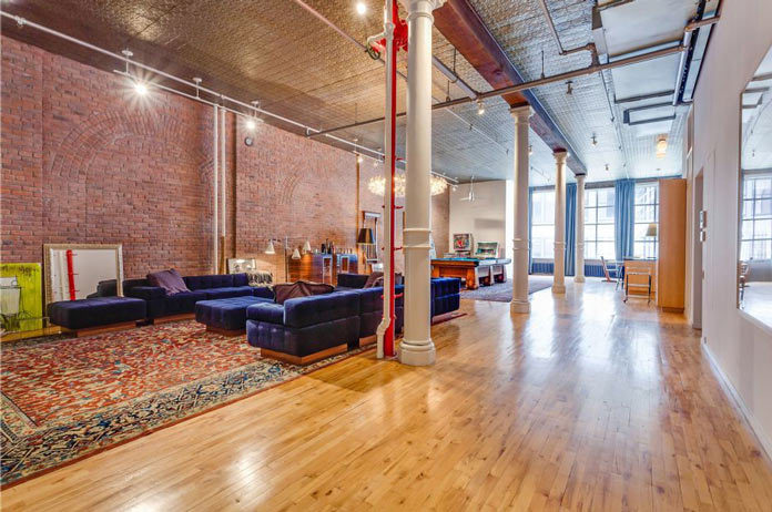 Adam Levine's Rockstar Bachelor Loft in New York Adam Levine's Rockstar Bachelor Loft in New York