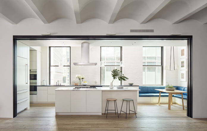 The Lafayette Loft by Lang Architecture, New York Kitchen in the Lafayette Loft by Lang Architecture, New York