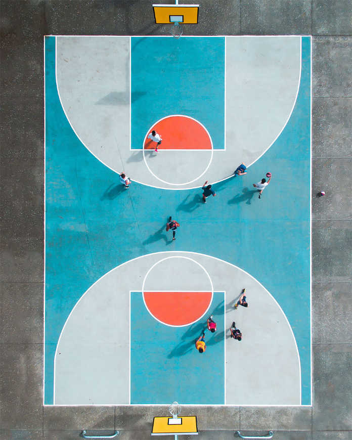 Резиновый мяч. Фотографии-победители конкурса аэро-фото SkyPixel Photo Contest 2017