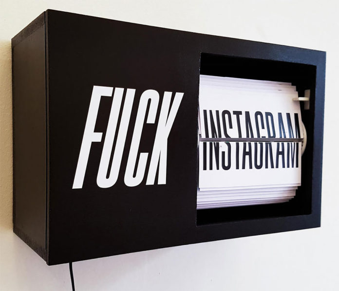 Табло ненависти. The Hater Box Табло ненависти. The Hater Box - Fuck Instagram