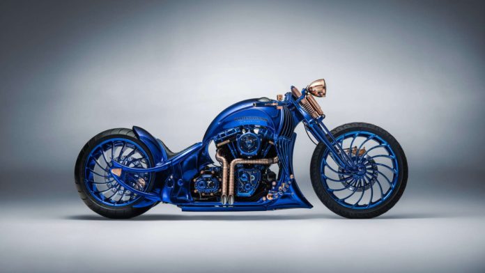 Самый дорогой мотоцикл в мире Harley Davidson Blue Edition Harley Davidson Blue Edition - самый дорогой мотоцикл в мире от Bucherer AG