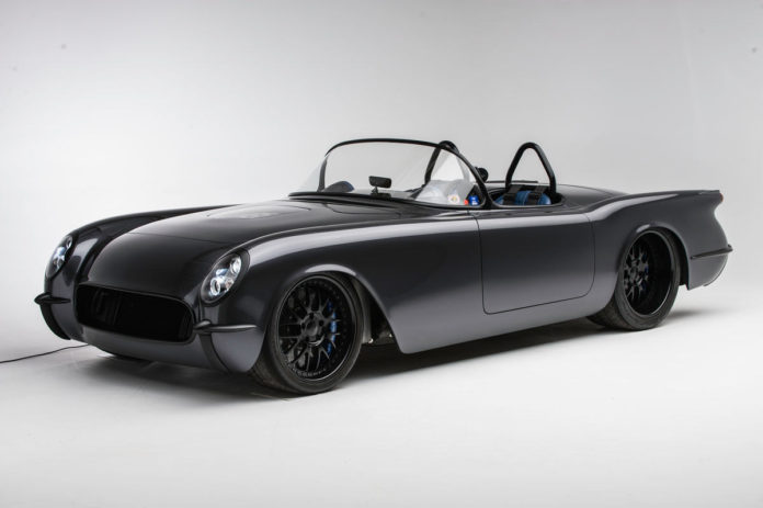 «Звезда смерти» Corvette Convertible 1954 года от мастерской Timeless Kustoms «Звезда смерти» Corvette Convertible 1954 года от мастерской Timeless Kustoms