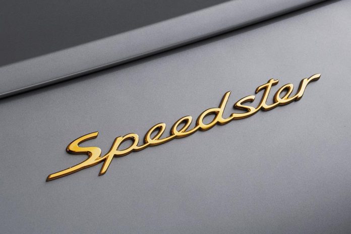 Porsche 911 Speedster Концепт спорткара Porsche 911 Speedster 2018 г