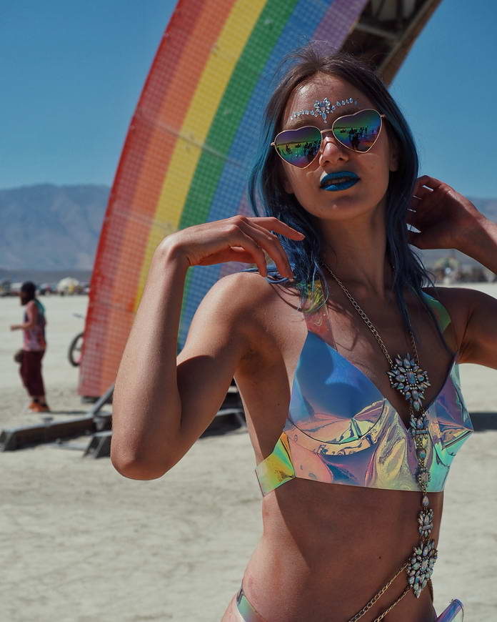 Burning Man 2018 Девушки Burning Man 2018